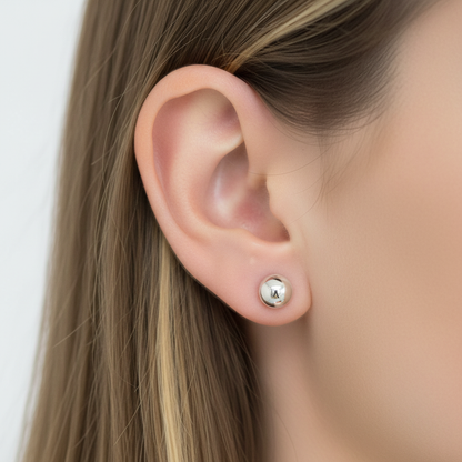 Schlichte Steckohrringe - LunaraStuds 