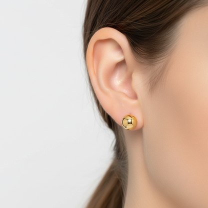 Schlichte Steckohrringe - LunaraStuds 