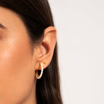 Schlichte Steckohrringe - LunaraStuds 