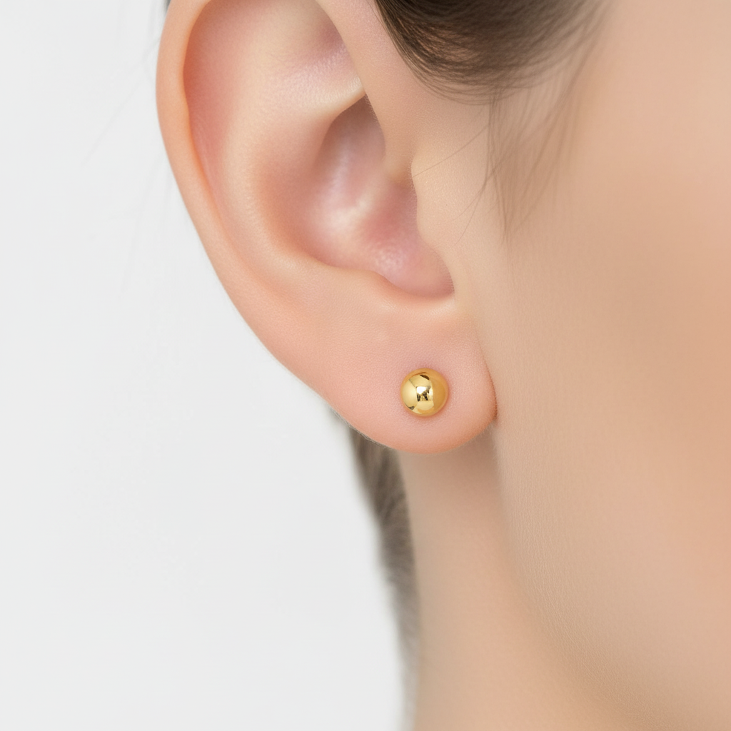 Schlichte Steckohrringe - LunaraStuds 