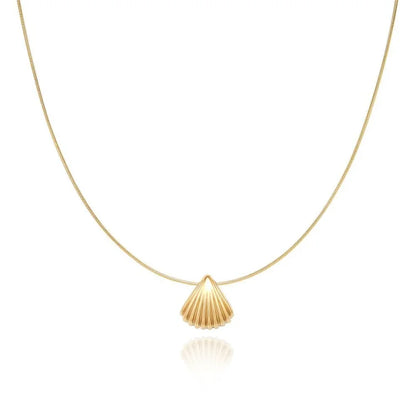 Schmuckstück Mit Muschel-Anhänger - FloralChain 