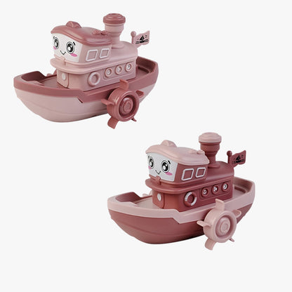 Aufziehbares Badeboot für Kinder – WasserSpaß