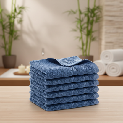 Sechser-Set Waschtücher - BambooLine