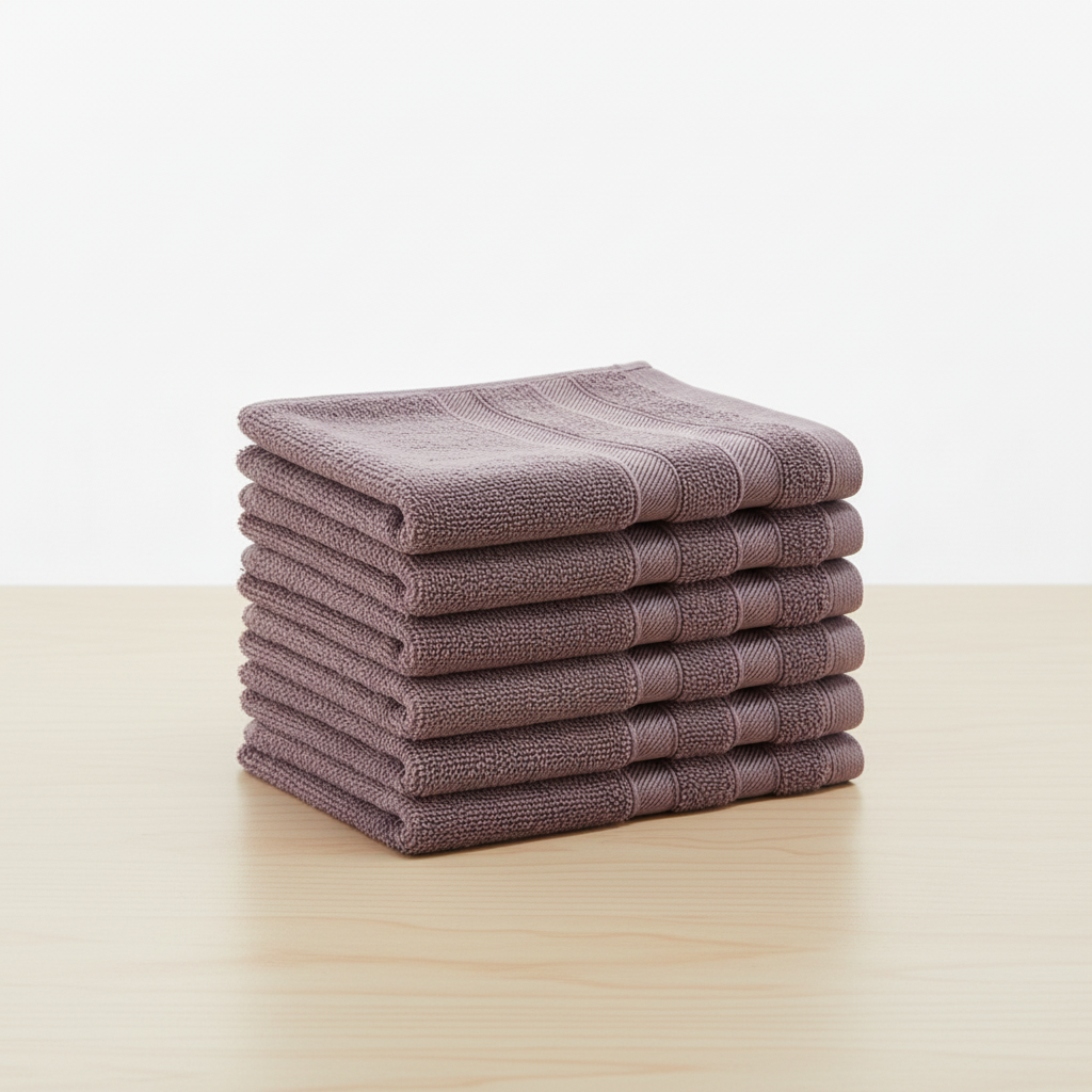 Sechser-Set Waschtücher - BambooLine