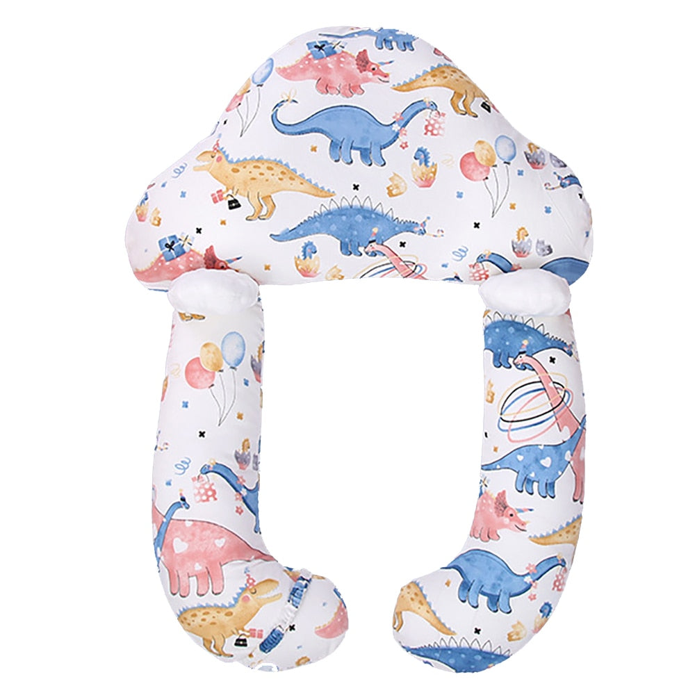 Ergonomisches Babykissen aus Baumwolle für sicheren und bequemen Schlaf