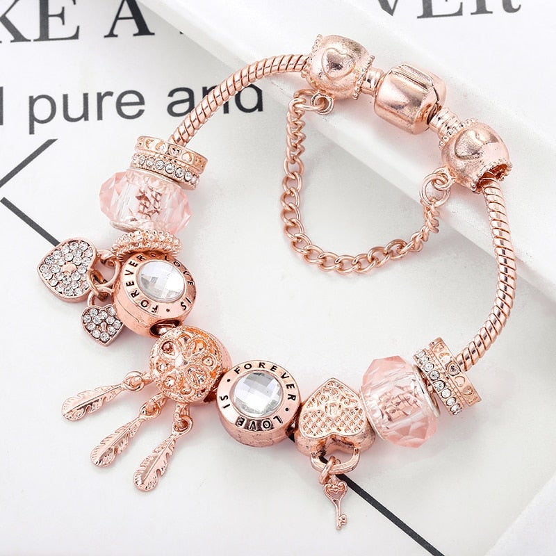 Silberarmband Mit Charms - DreamcatcherBracelet 