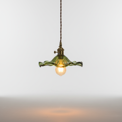 Skandinavische LED Hängeleuchte - GlassVelvet