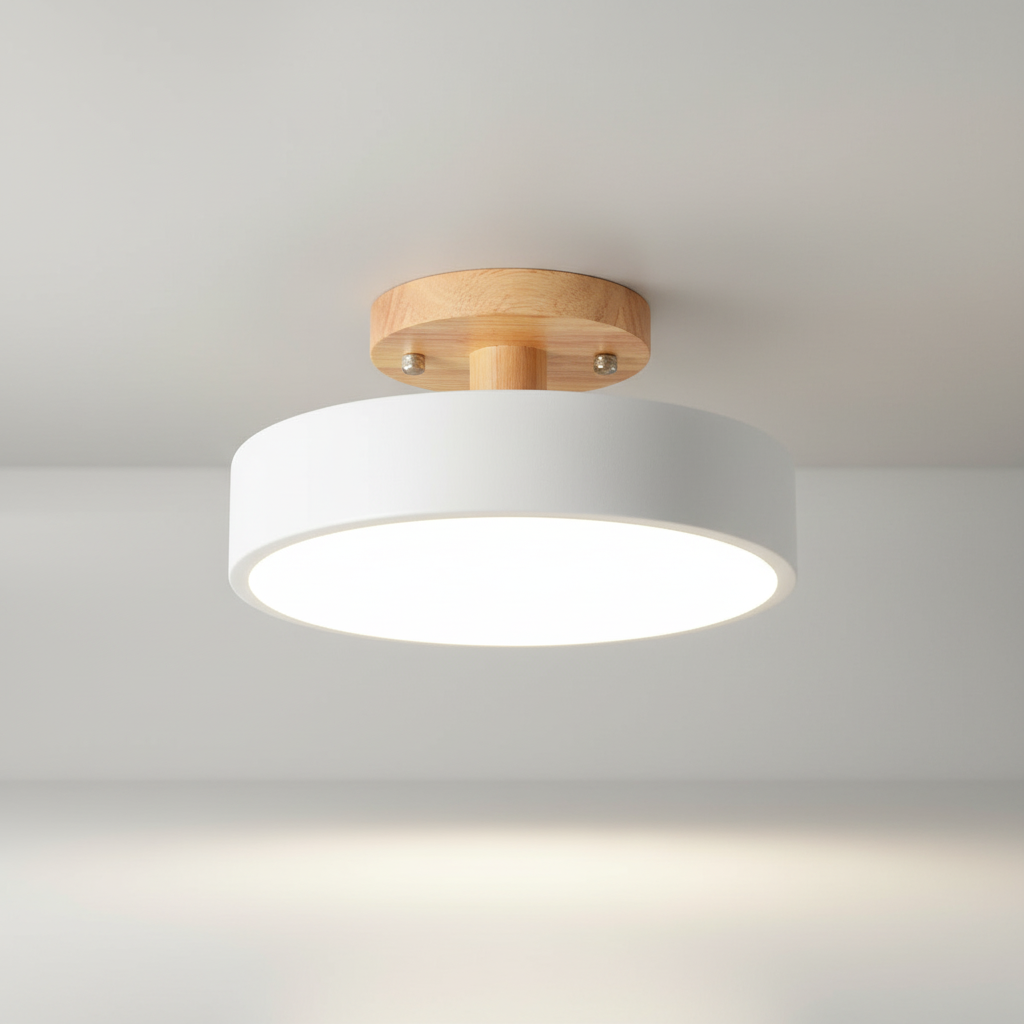 Skandinavische Minimalleuchte Rund - ScandiLite