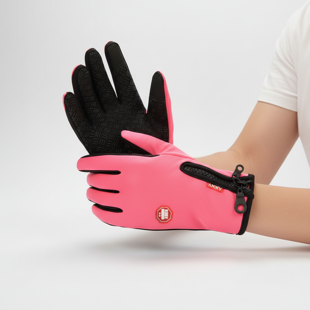 Spatwasserfeste Handschuhe Mit Reissverschluss - TouchFrost