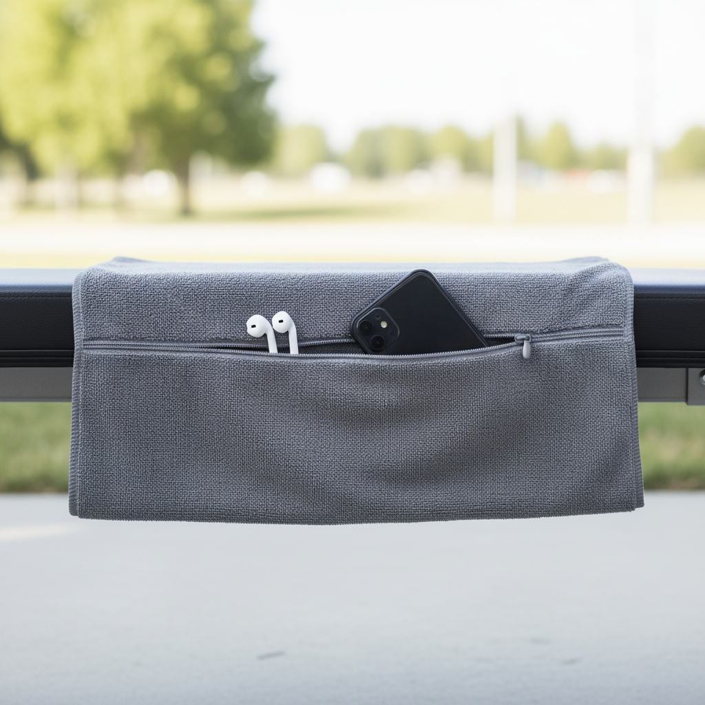 Sporthandtuch Mit Reißverschluss - GymTowel