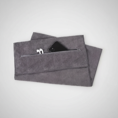 Sporthandtuch Mit Reißverschluss - GymTowel