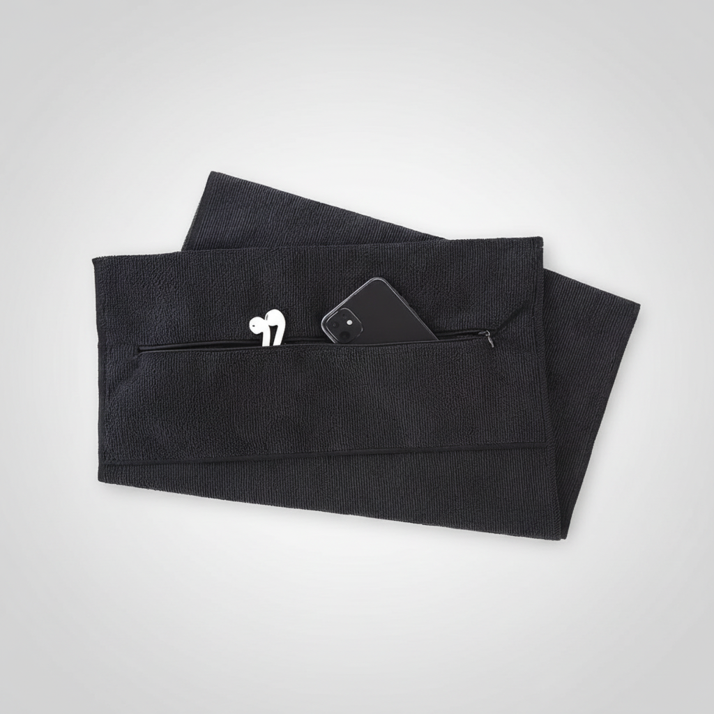 Sporthandtuch Mit Reißverschluss - GymTowel