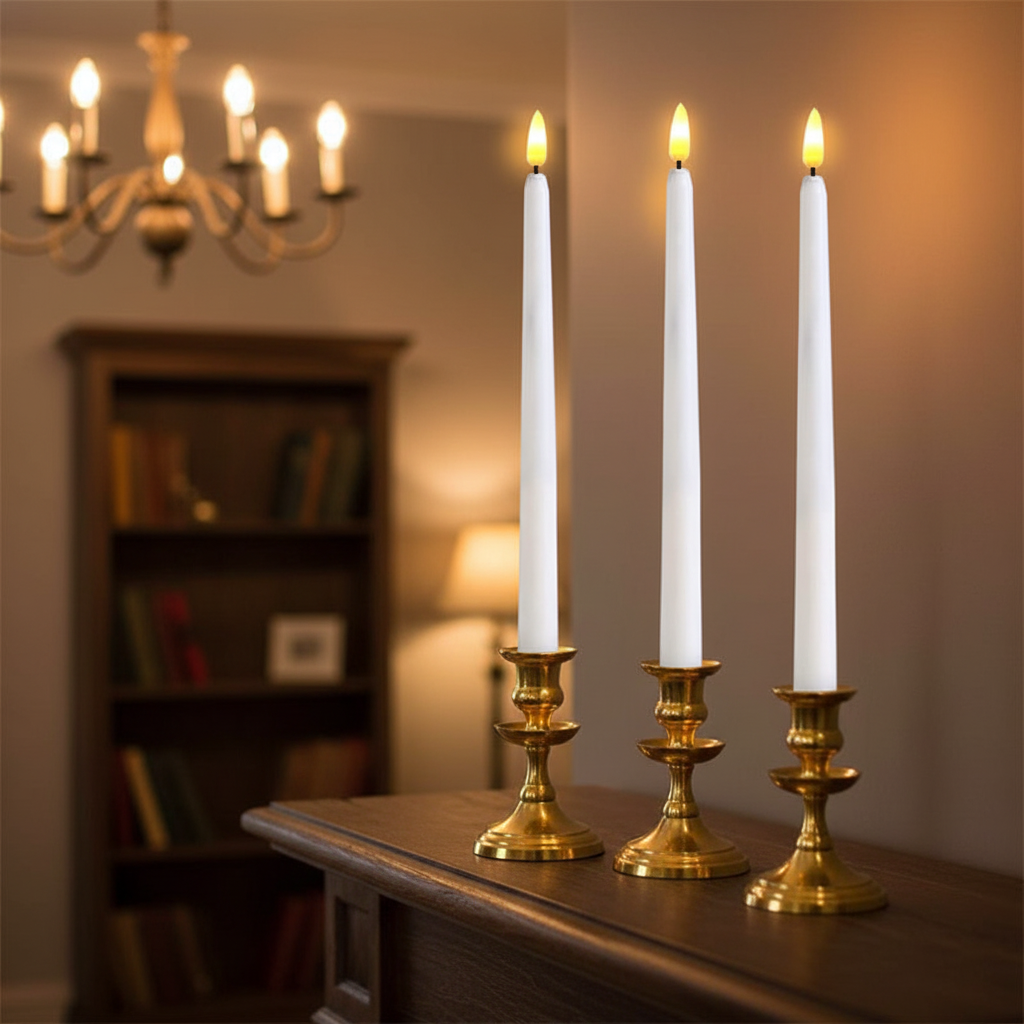 Stehende Kabellose LED Kerze - GlowTaper