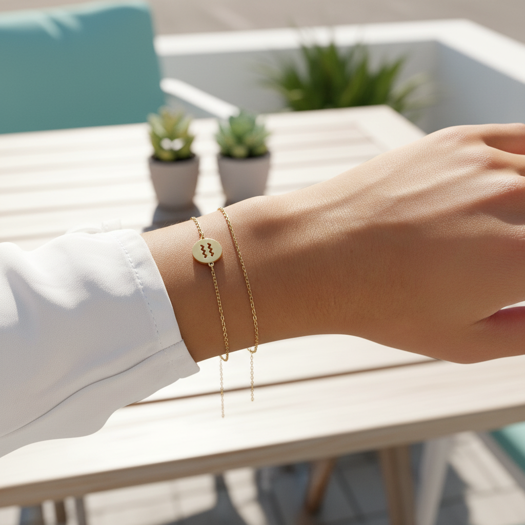 Sterlingsilber-Armband - ZodiacBracelet 