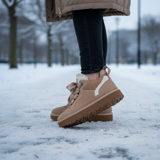 Suede Obermaterial Mit Fellfutter - Brooklyn