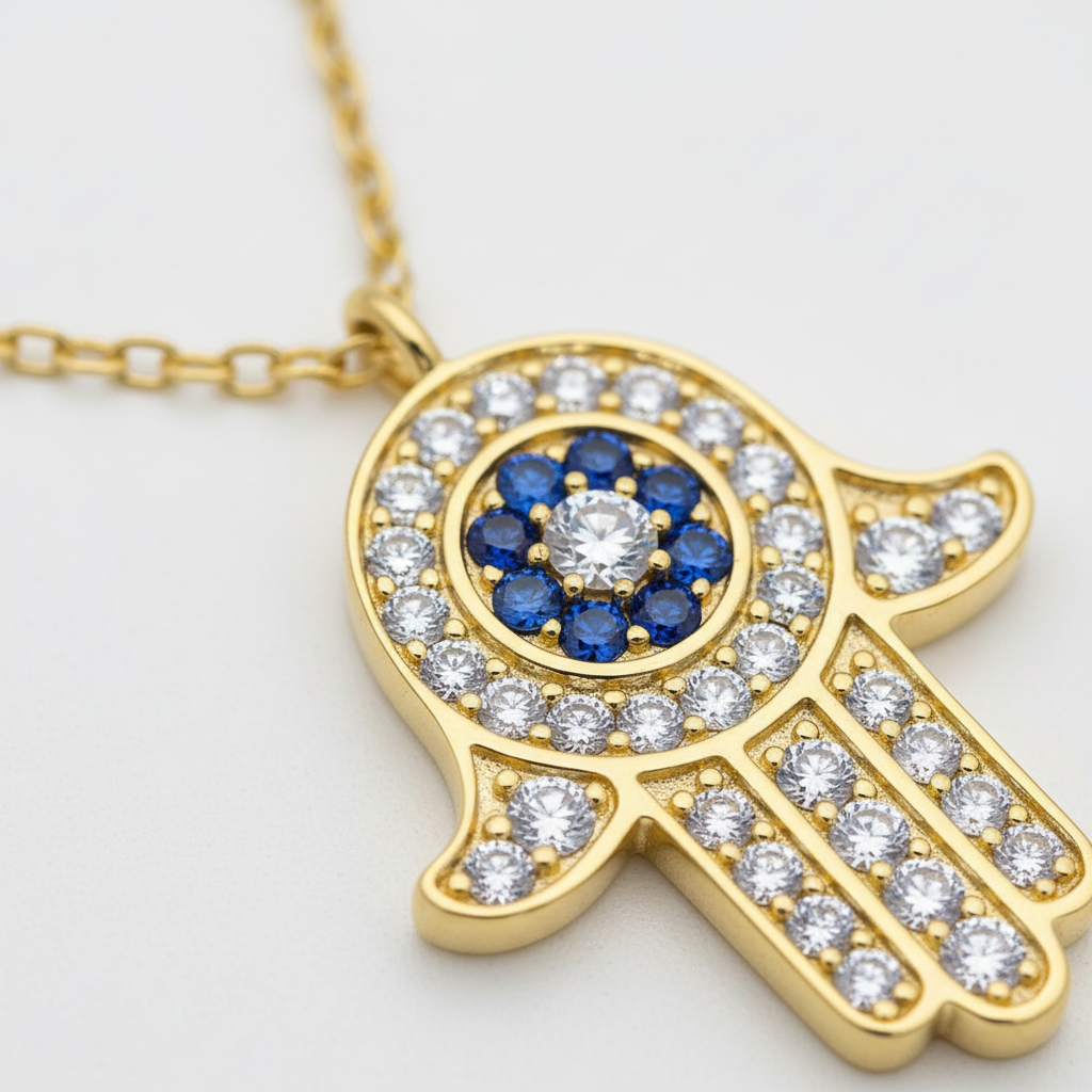 Symbolische Halskette - ProtectorHand 