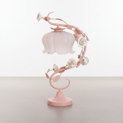 Tischlampe Mit Rosenmotiven - Roseglow