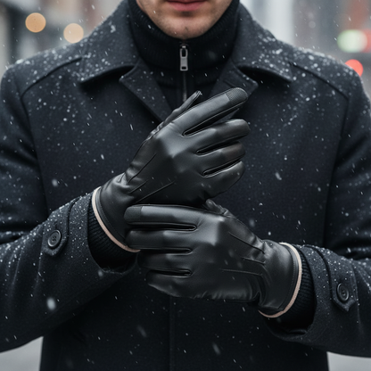 Touchscreen Kompatible Handschuhe - ThermiLeather