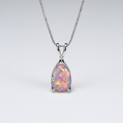 Tropfenförmiger Anhänger - OpalDrop 