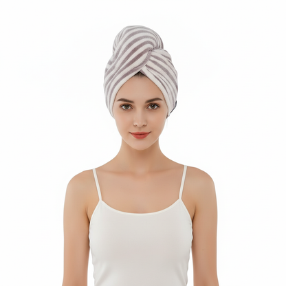 Übergröße Turban Handtuch - StripeTowel