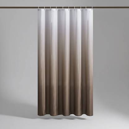 Verdickter Polyester Duschvorhang - AquaVeil