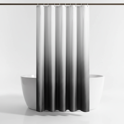 Verdickter Polyester Duschvorhang - AquaVeil