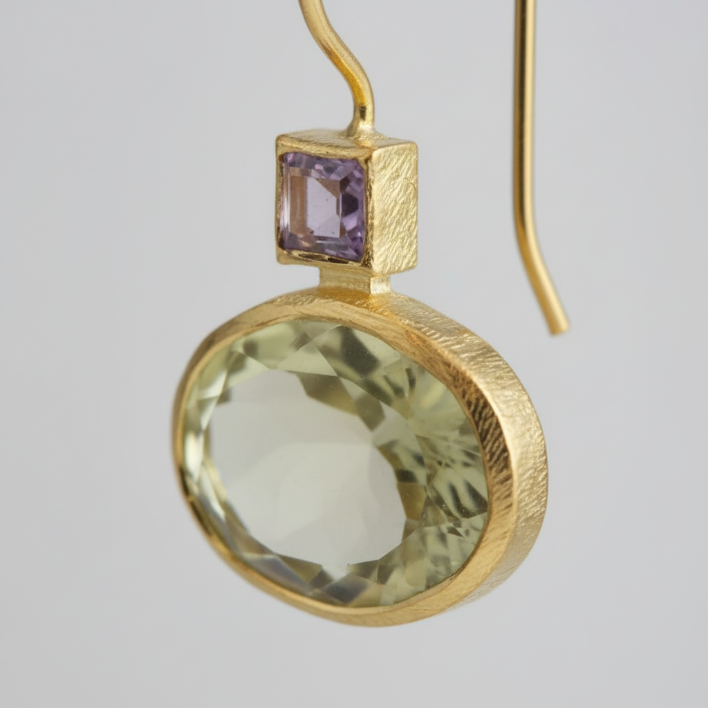 Vergoldetes Silbermaterial - CrystalGlow 