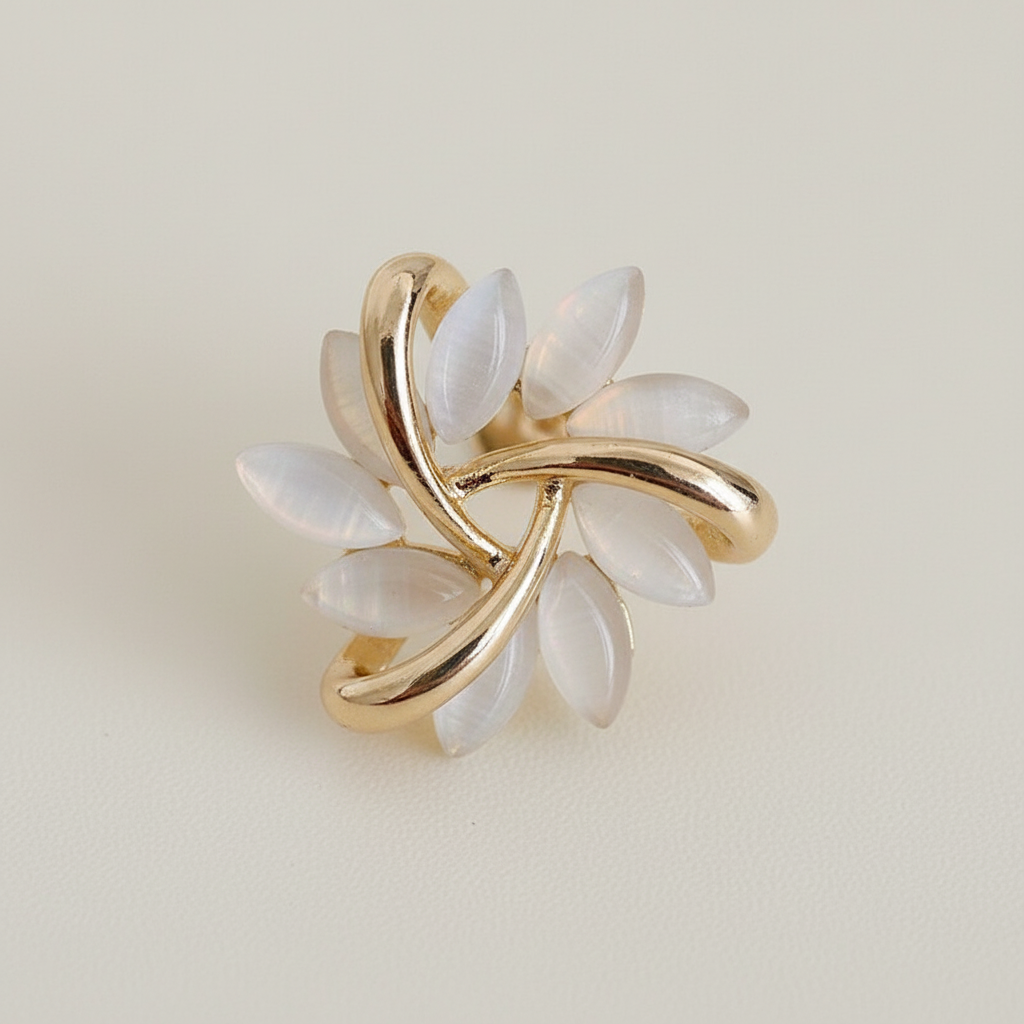 Versilberte Ohrringe - FloralMagic 