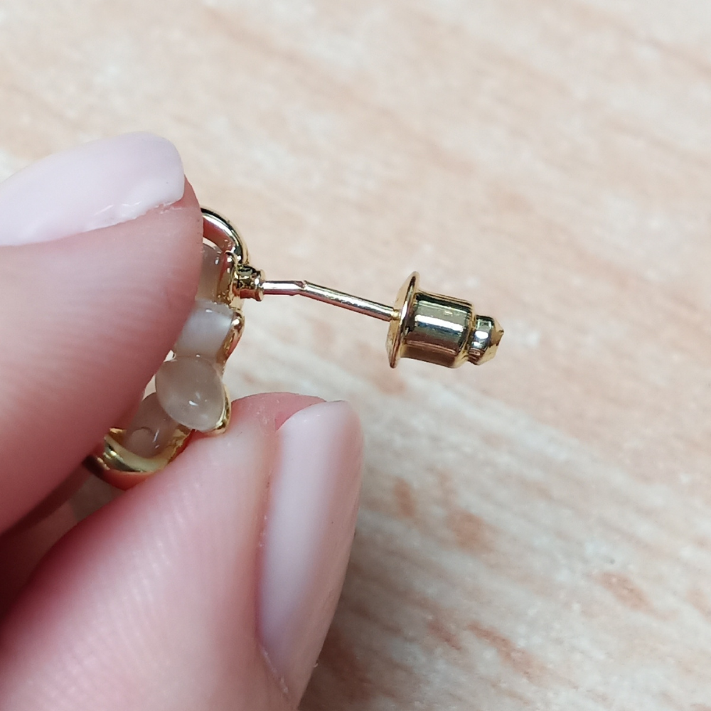 Versilberte Ohrringe - FloralMagic 