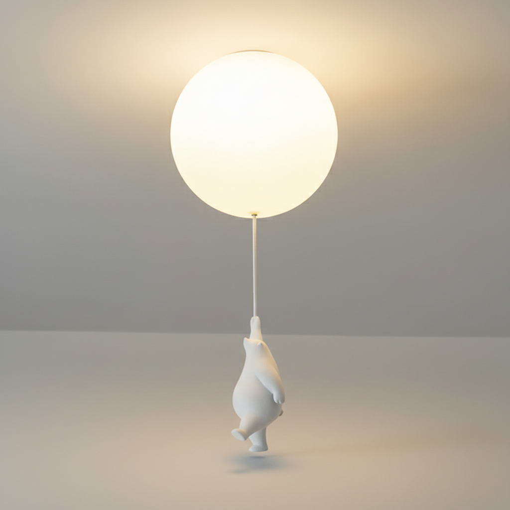 Verspielte Kinderzimmerleuchte - BalloonBearo