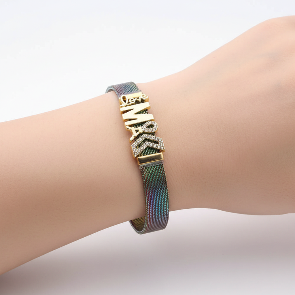 Verstellbares Edelstahl-Armband - StyleShine 