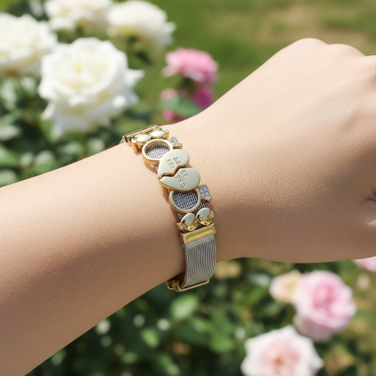 Verstellbares Edelstahl-Armband - StyleShine 