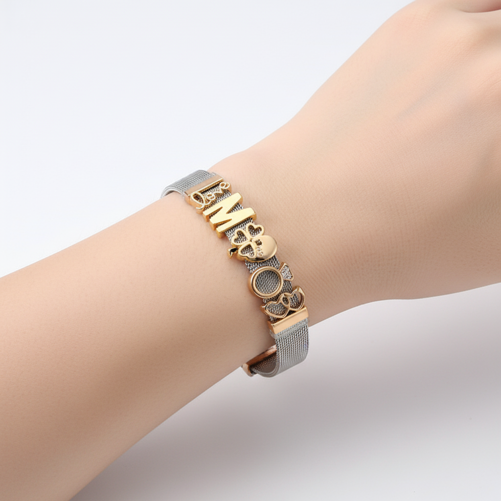 Verstellbares Edelstahl-Armband - StyleShine 