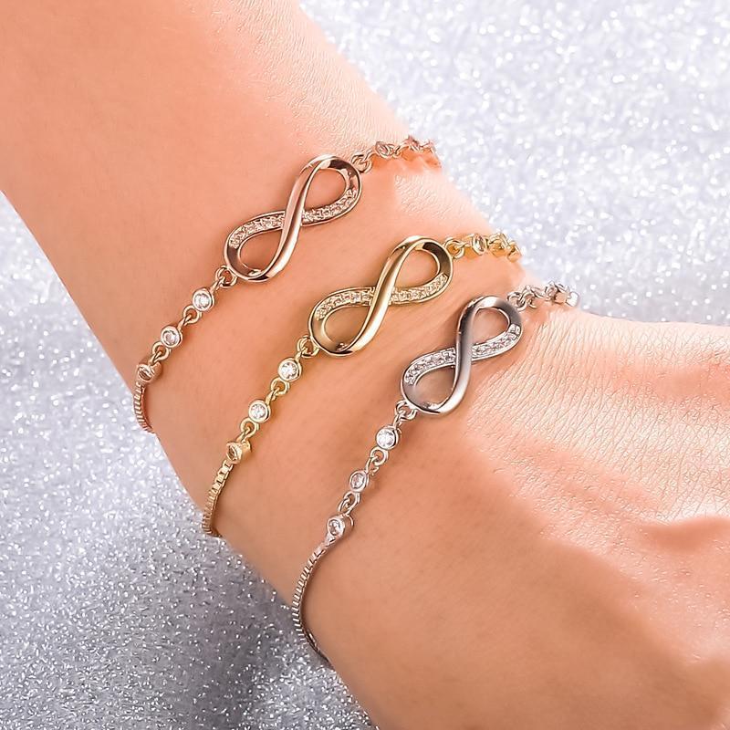 Verstellbares Infinity-Armband - EndlessElegance 