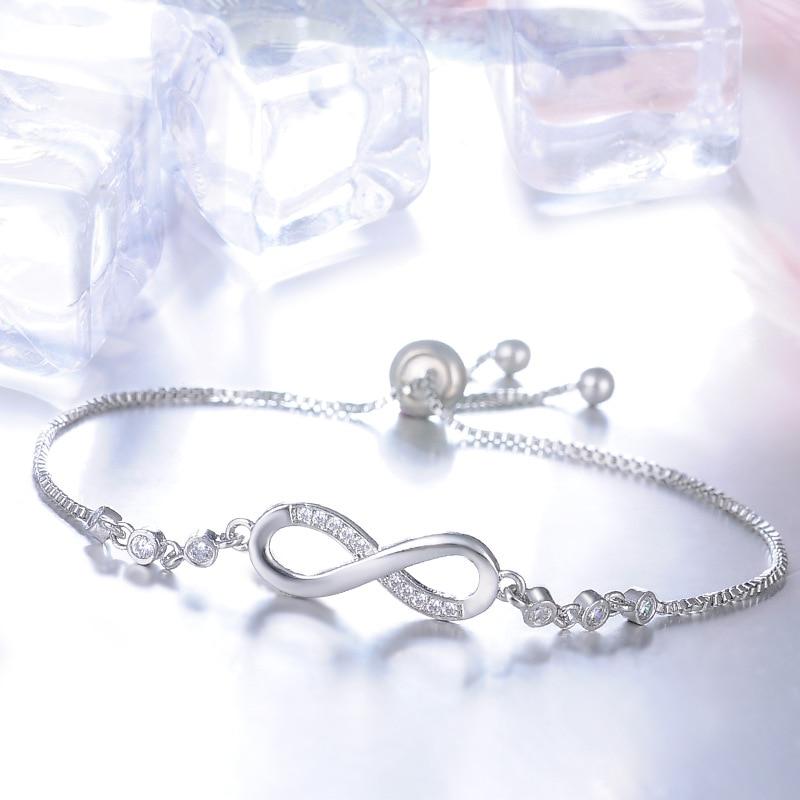 Verstellbares Infinity-Armband - EndlessElegance 