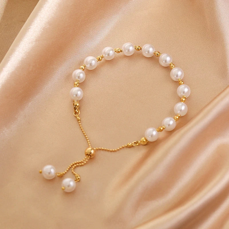 Verstellbares Perlenarmband - PearlMagic 