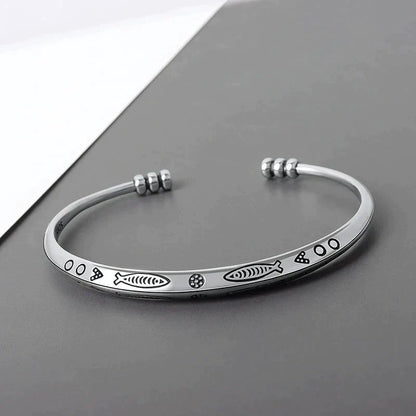 Verstellbares Silberarmband - LuckBangle 