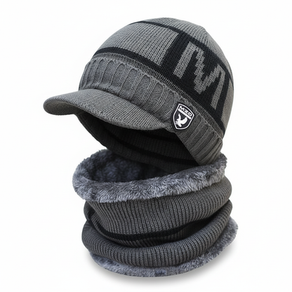 Wärmende Mütze Mit Gesichtsschutz - WinterCap