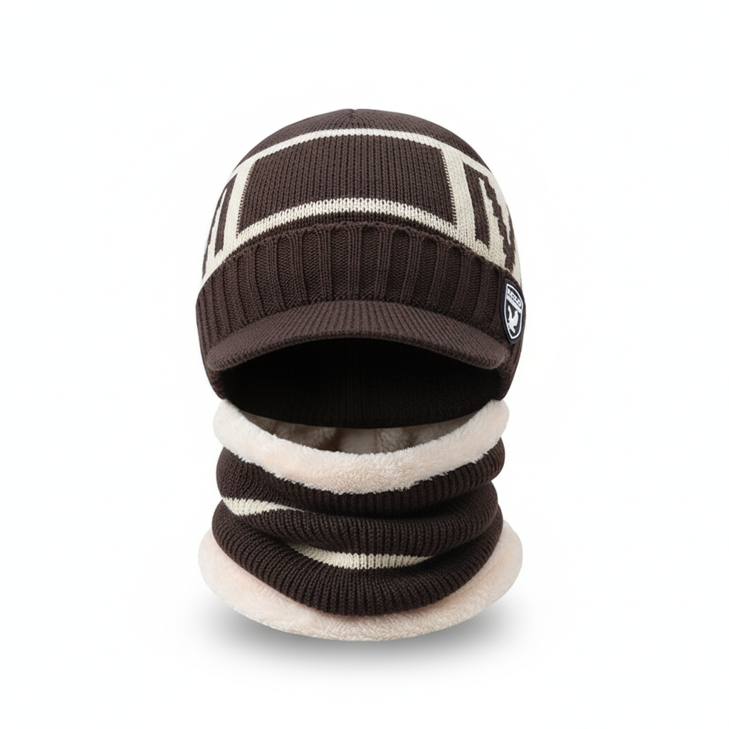 Wärmende Mütze Mit Gesichtsschutz - WinterCap