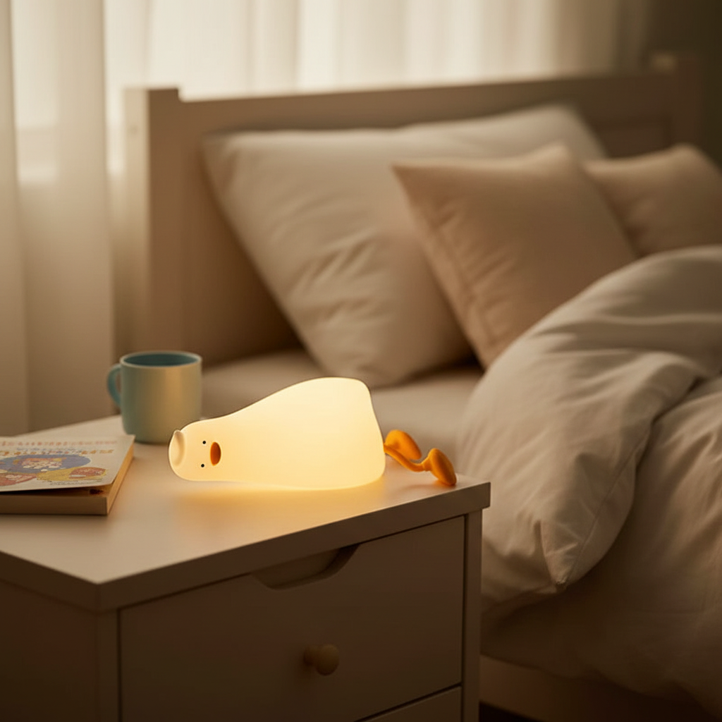 Warmes Silikon Nachtlecht - DuskDuckie