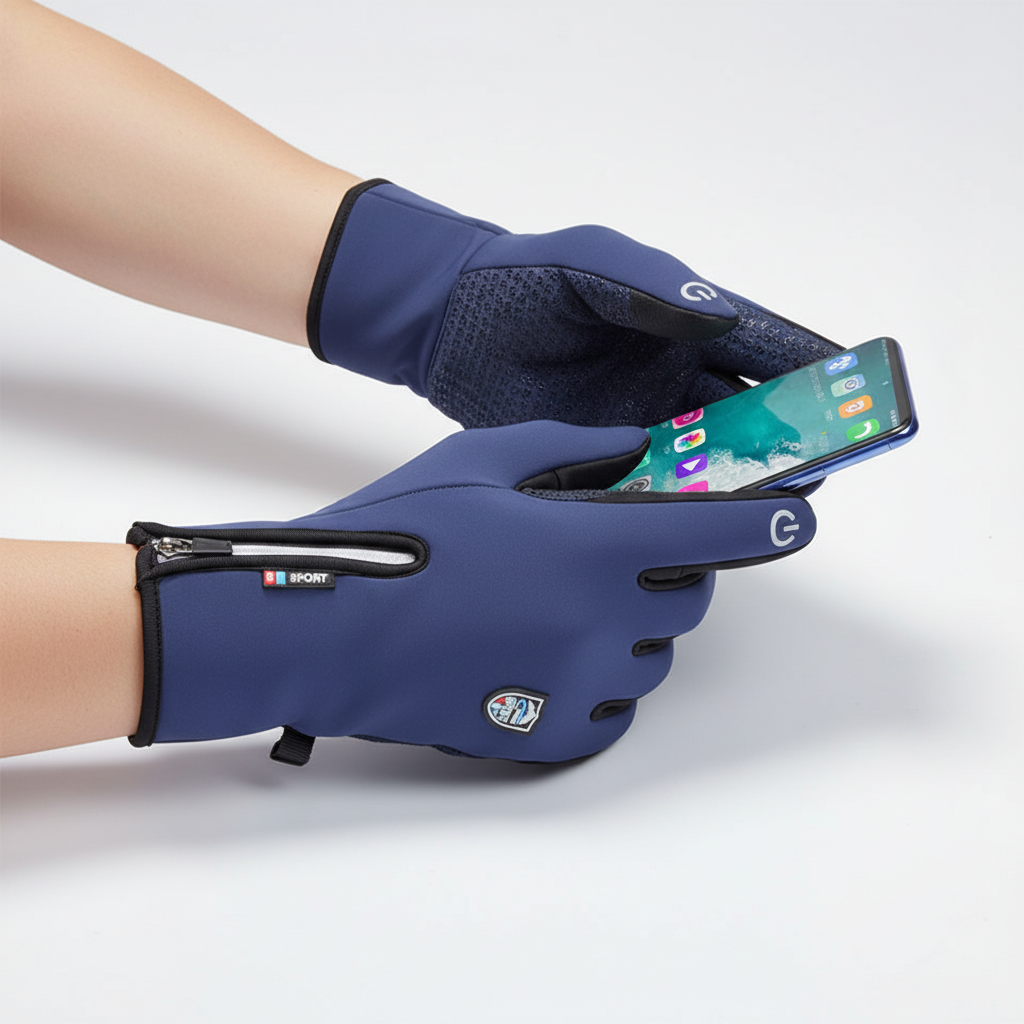 Wasserfeste Touchscreen Handschuhe - WarmTouchPro