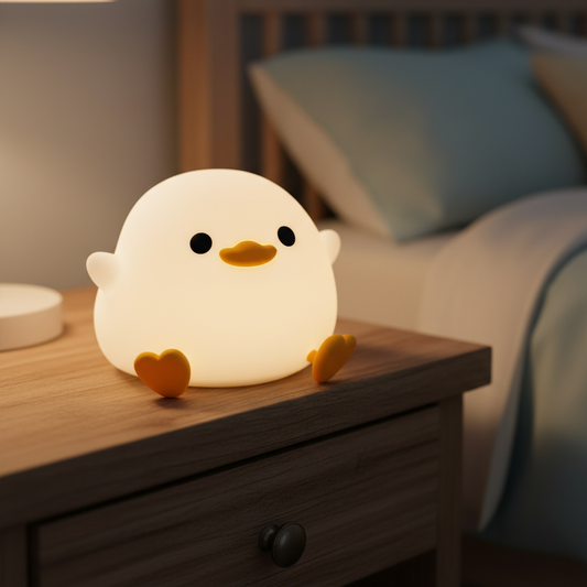 Weiche Silikon Nachtlampe - Quackette