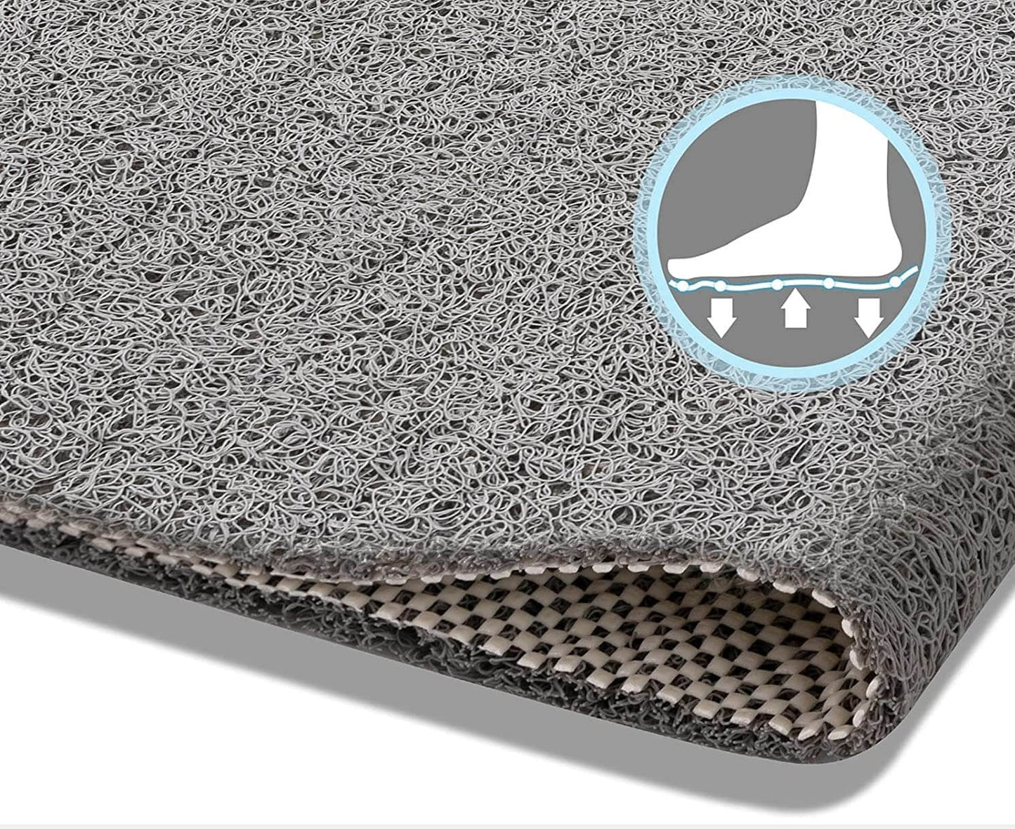 Weiche Loofah Badmatte - GripLoom