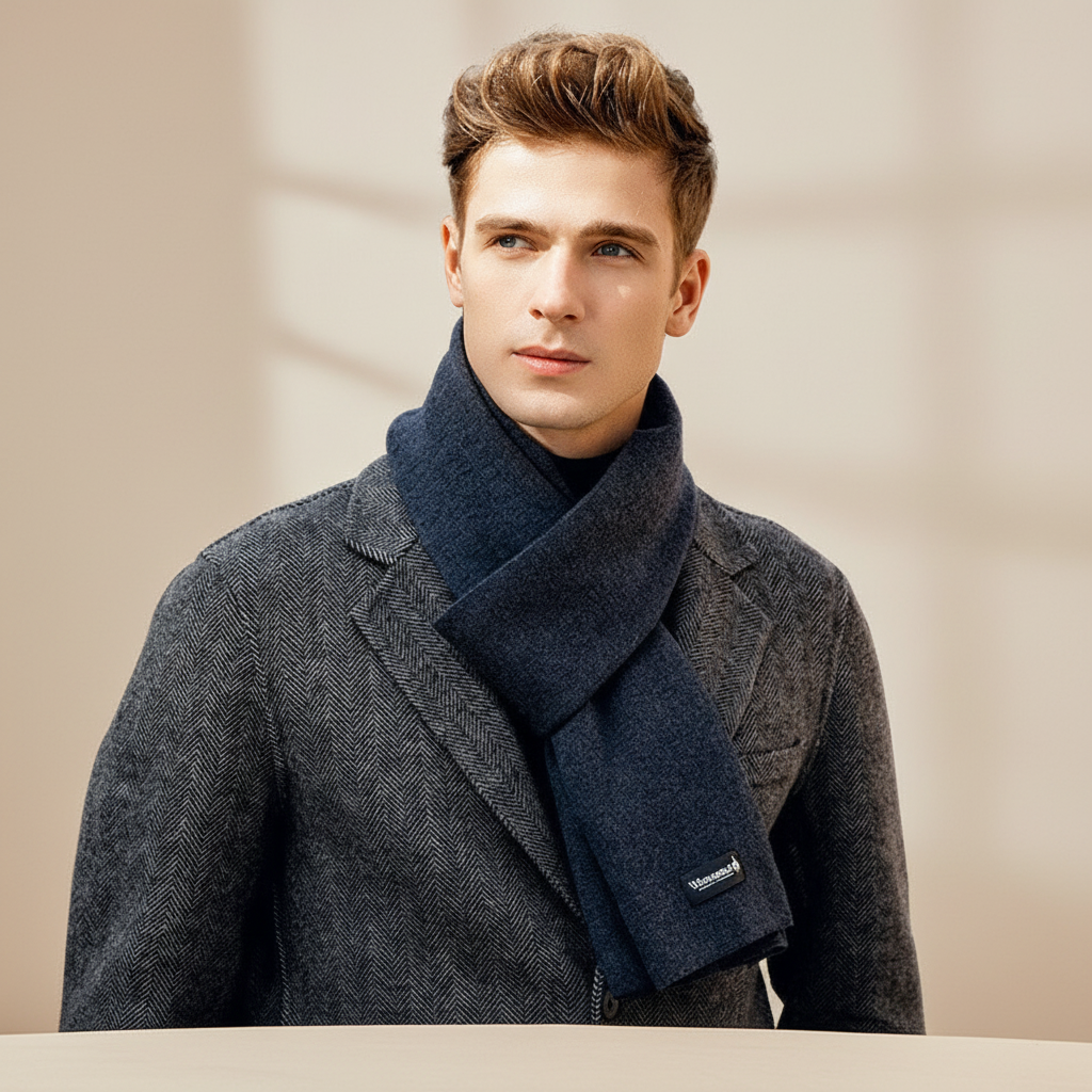 Weicher Kaschmir Polyester Mix Schal - Fleeceo