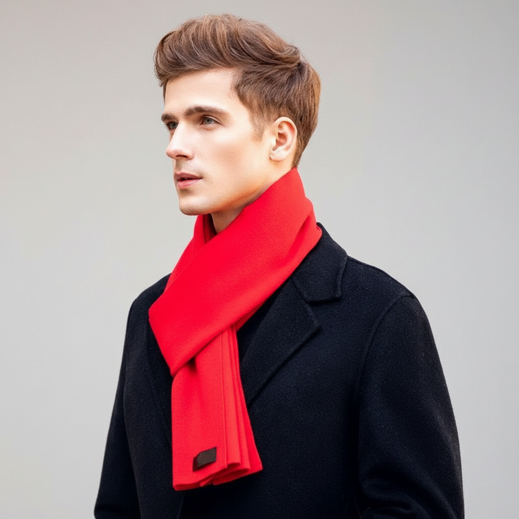 Weicher Kaschmir Polyester Mix Schal - Fleeceo