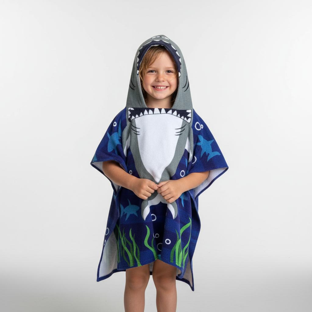 Weiches Badetuch Mit Kapuze - AdventureTowel