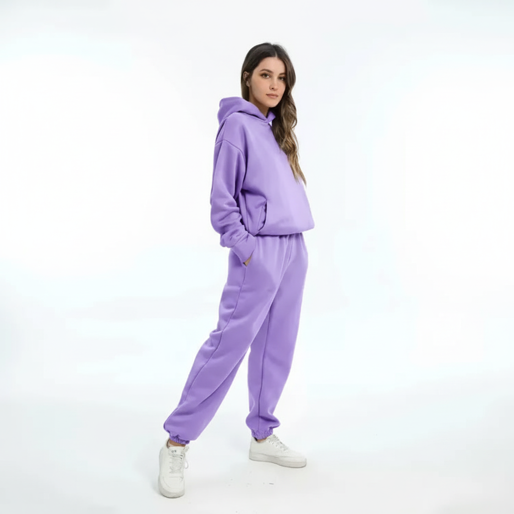 Weiches Fleecepullover-Set - Marie