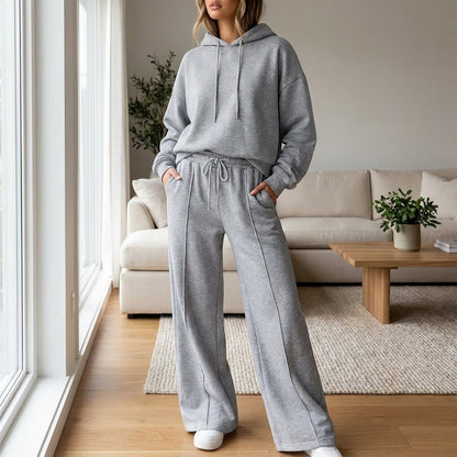 Weit Geschnittene Jogginghose Set - Patty