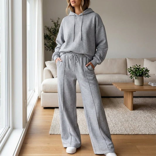 Weit Geschnittene Jogginghose Set - Patty