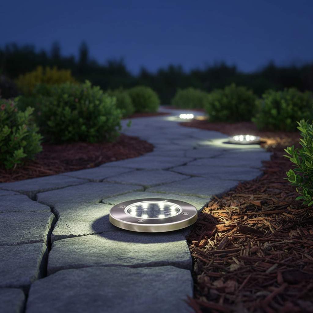 Wetterfeste Außenleuchte Edelstahloptik - PathGleam